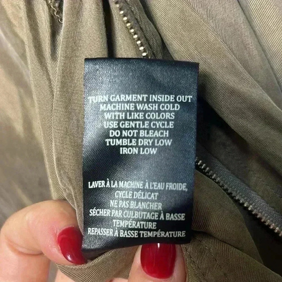 Blank nyc Olive moto jacket size M - Picture 8 of 10